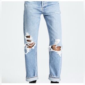Agolde 90s Fit Mid Rise Loose Fit Jeans, Size 26